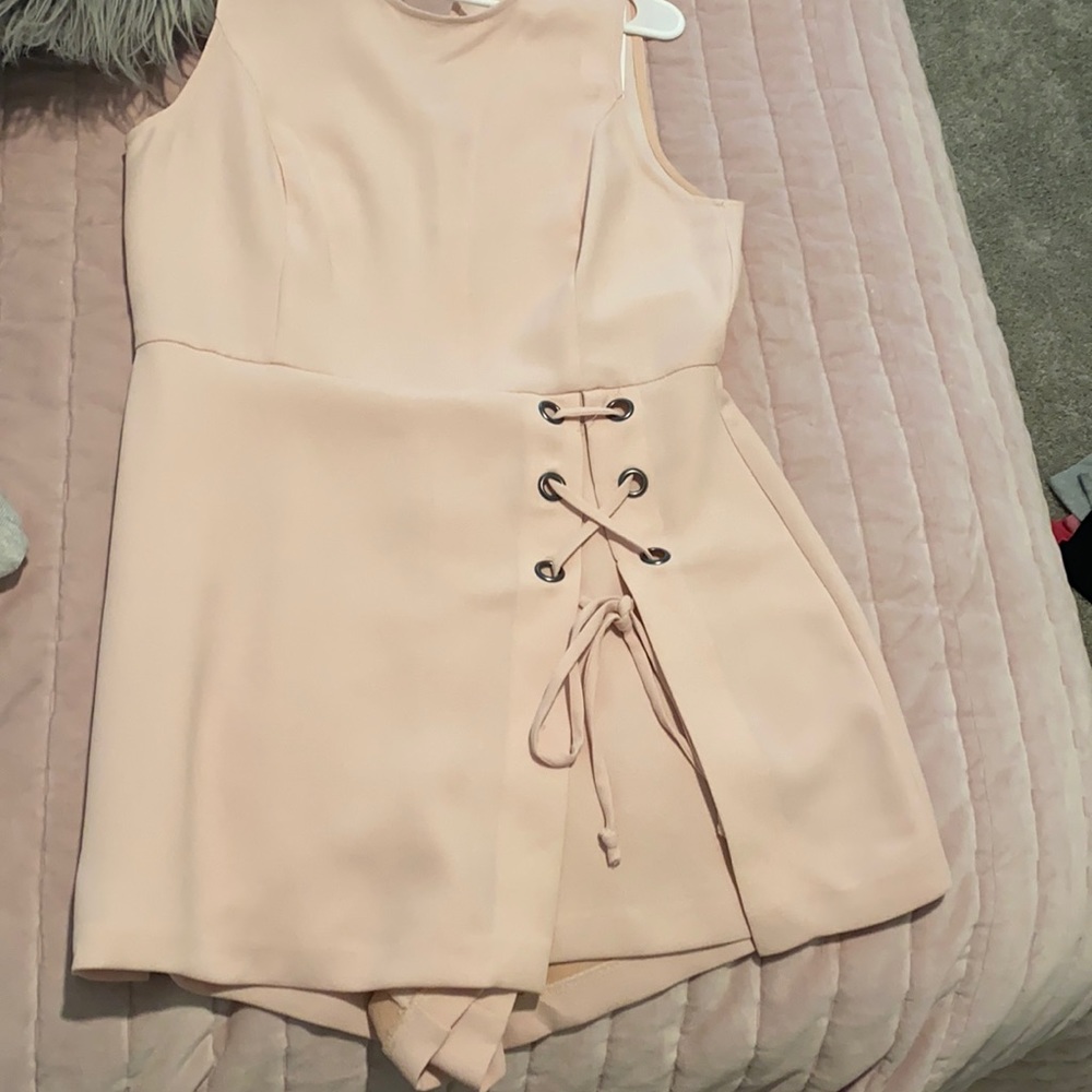 Blush pink BCBG romper